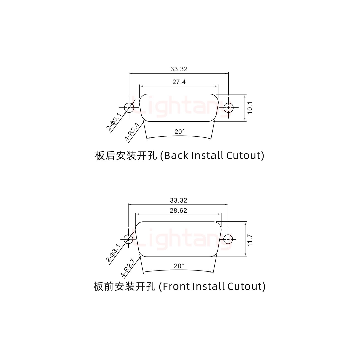 DB15 母 焊線(xiàn)式 配螺絲螺母 車(chē)針