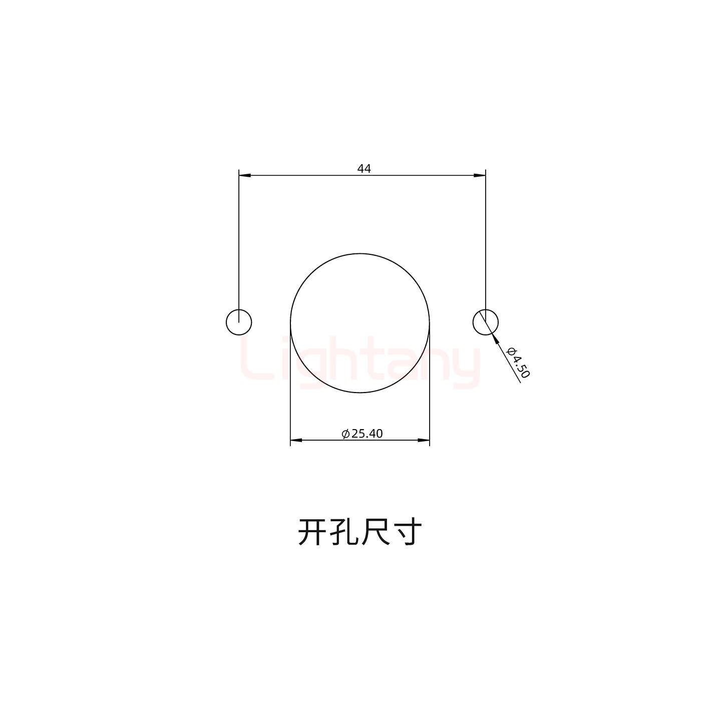 內(nèi)螺紋穿墻插座 500A 黑色