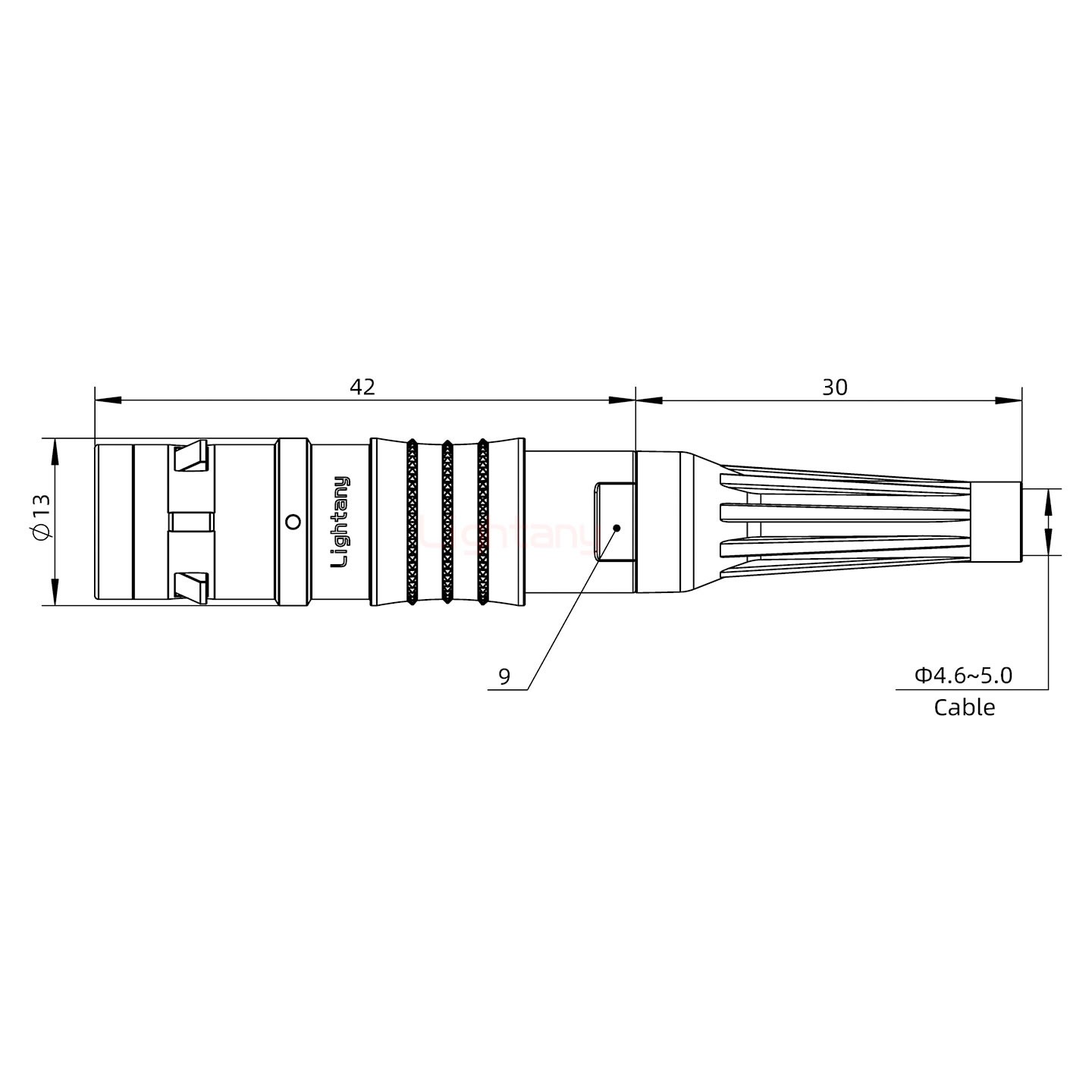 FGG.1K.002.CLAC50Z推拉自鎖帶護(hù)套直式插頭